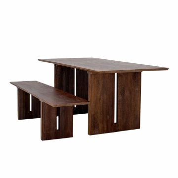 Masă de dining din lemn de mango, maro, 180×90×80 cm „Milow” – Creative Collection - Img 4