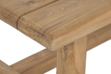Măsuță de cafea din lemn masiv de teak, 180×70×40 cm, „Kayu" - Img 10