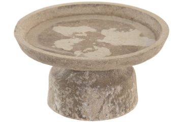 Platou decorativ aspect de piatră maro din MDF , "Terrano"