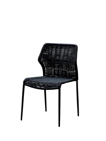 Scaun exterior negru Triana