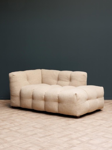 Sofa tip daybed din stofă, bej, 168×103×75 cm, " Médard" - Img 5