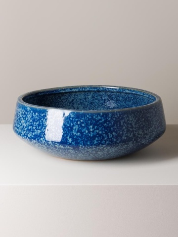 Bol albastru din ceramica D37cm Marine - Img 2