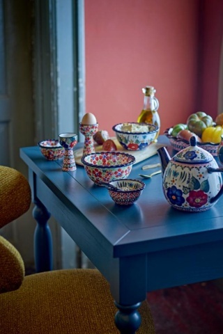 Bol ceramic decorativ, model vibrant – Florist - Img 4