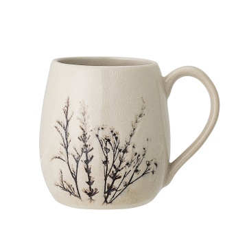 Cană din ceramică cu flori de câmp, D10×H10,5 cm, 400 ml, „Bea"