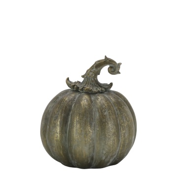 Dovleac decorativ, din polirasina, D17cm, Pumpkin