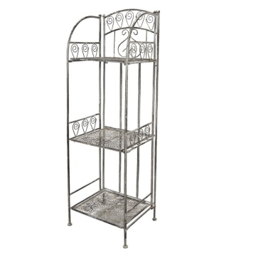 Etajera de exterior, din metal, aspect vintage, Panier - Img 2