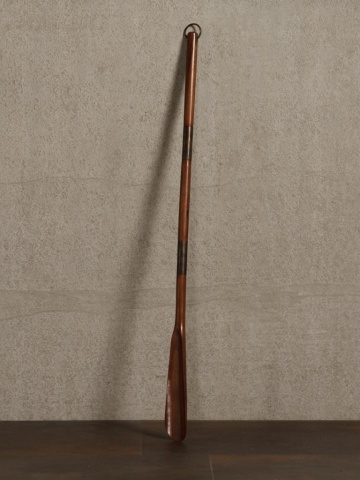 Încălțător din lemn de mango și alamă, H75 cm - Img 2