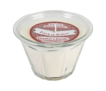 Lumânare parfumată în pahar de sticlă, D12xH8 cm, Fleur de Sureau – Bougie Gourmande - Img 1