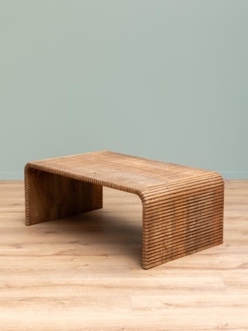 Masuta de cafea natur din lemn de mango , "Arcana" - Img 4