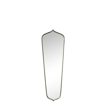 Oglinda de perete, auriu, din metal, Antique