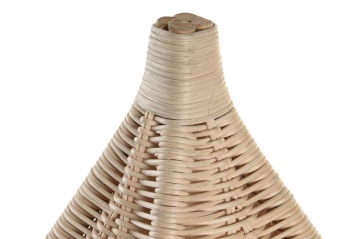 Patut pentru animale natur , tip piramida impletit din rattan - Img 3