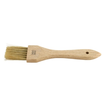 Pensulă de patiserie din lemn de fag certificat FSC și păr natural de cal, natur, 19 cm, „Bread Brush"