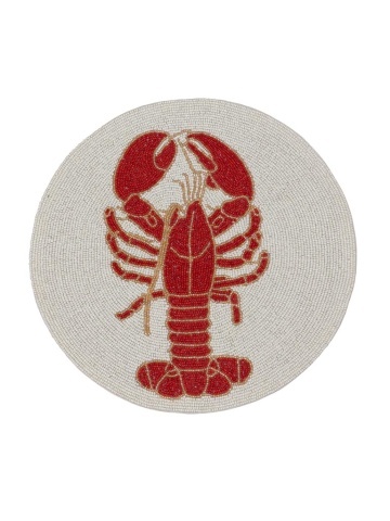 Protectie pentru masa, din margele, Lobster