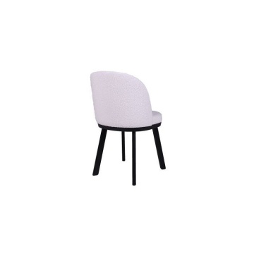 Scaun dining, alb, stofa, Amelie - Img 3