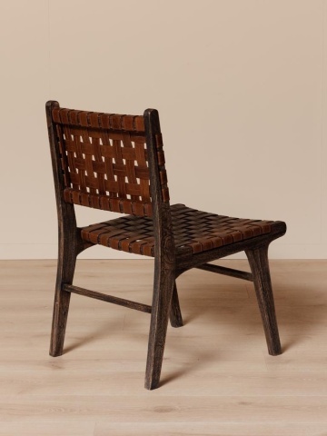 Scaun dining, din piele naturala, Raynor - Img 5