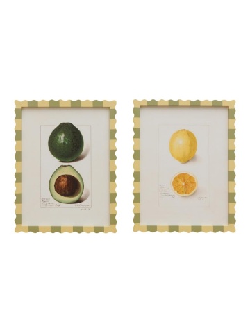 Set 2 tablouri Avocado & Lemon