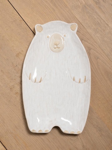 Set 3 platouri din ceramica, in forma de urs, Bear - Img 3