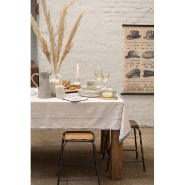 Set 6 placemat din bumbac, bej, "La Belle Vie à la Ferme" - Img 4