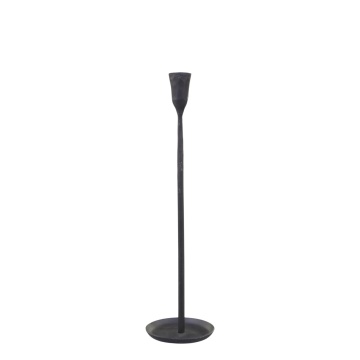 Sfeșnic pentru lumânări, din metal, aspect vintage, H38 cm