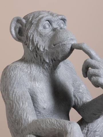 Statuie decorativa din polirasina " Monkey " - Img 5
