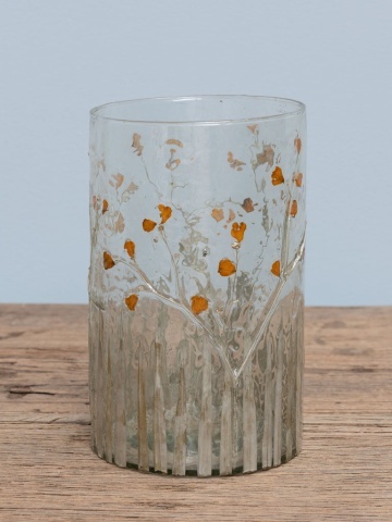 Suport de lumanare, din sticla, Herbarium - Img 2