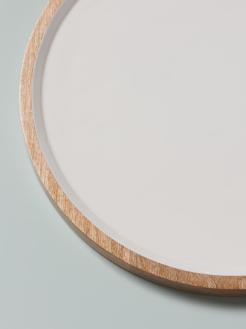 Tava servire din lemn de mango, 46 cm Lacquered - Img 3