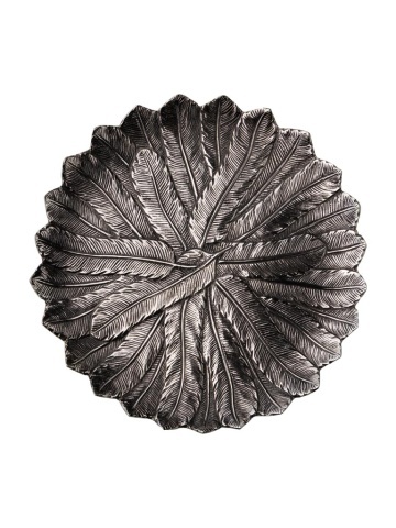 Tava servire, rotunda, din aluminiu, Feather - Img 1