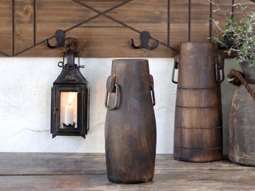 Vaza decorativa din lemn, Grimaud - Img 2