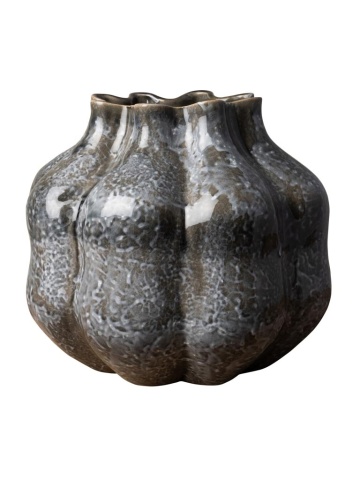 Vaza gri, din ceramica, Pyrite