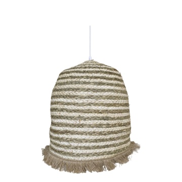 Abajur împletit, natur, H45/D40 cm
