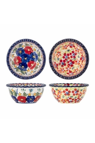 Bol ceramic decorativ, model vibrant – Florist