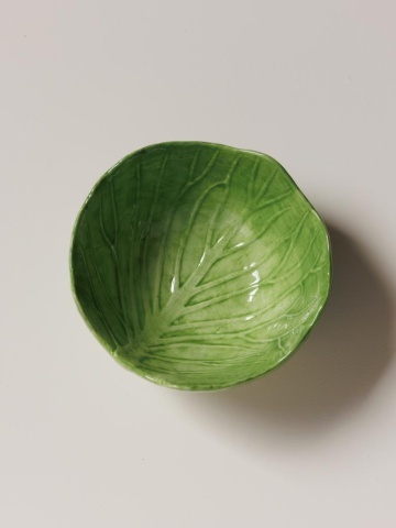 Bol din ceramica, in forma de salata, Lettuce - Img 5