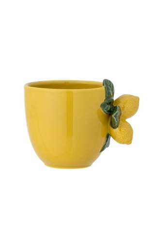 Cană multifunctională galbenă, ceramică – Limone