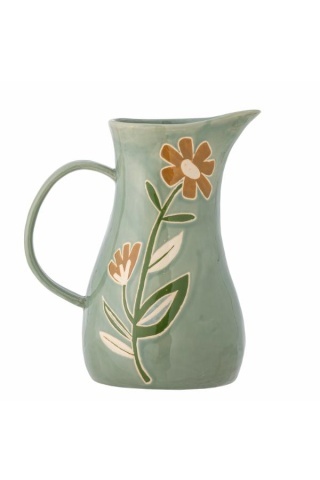Carafă ceramică elegantă, verde – Angier