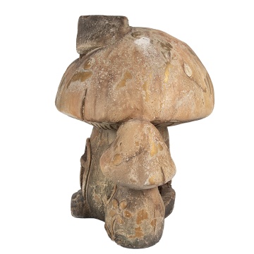 Casuta decorativa, in forma de ciuperca, din ceramica, H35 cm, Mushroom - Img 2