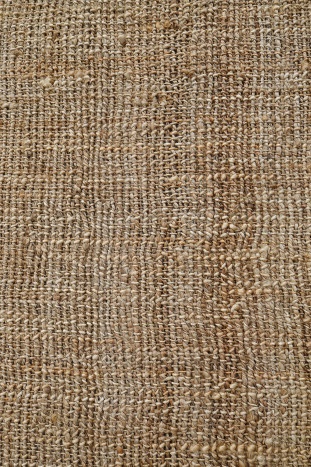 Covor din iută împletit manual, antiderapant, maro natural, 140 x 200 cm, 3000 GSM, „Jute Carpet" - Img 4