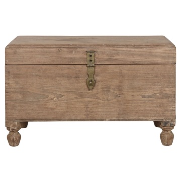 Cufar vintage, din lemn masiv, Oakly