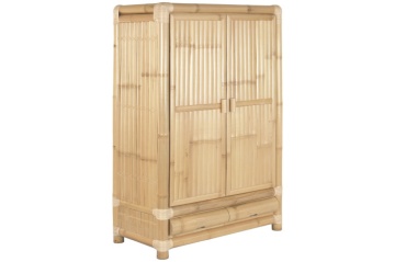 Dulap din bambus si rattan natural " Bally " - Img 2