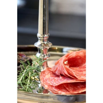 Etajeră din aluminiu cu 3 platouri ovale - Img 5