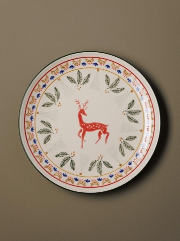 Farfurie rotunda din ceramica, D25.5cm, "Frimas" - Img 3