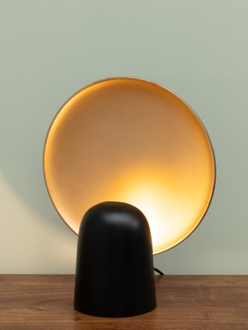 Lampa de masa, aurie, din metal, Goldie - Img 5
