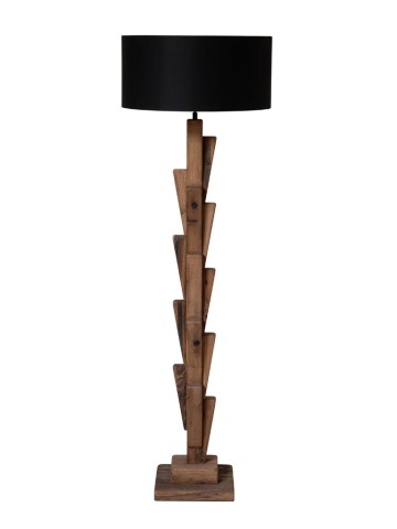Lampadar din stejar reciclat, H172 cm, "Roots"