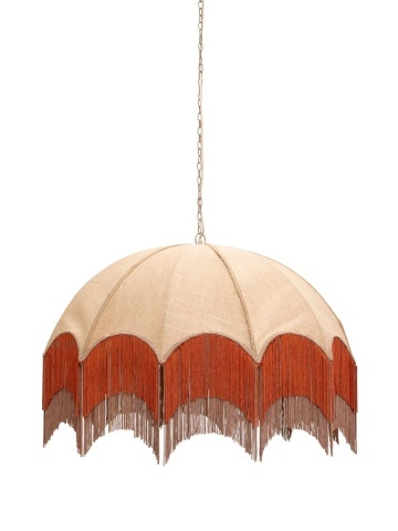 Lustră din metal și iută, ø91 cm, "Marigold"