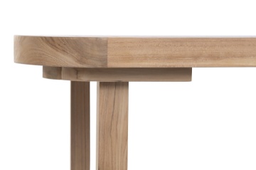 Masă dining pentru exterior din lemn de tec 180 cm finisaj natural, „Malindi” - Img 7