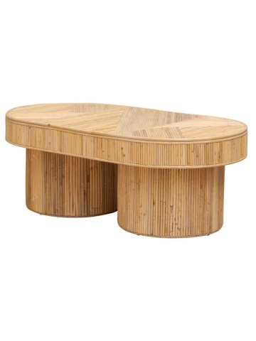 Masuta de cafea din rattan, "Carica"