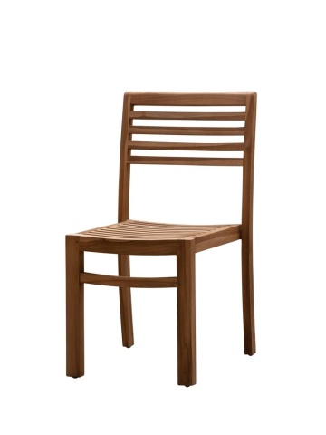 Scaun dining de exterior din lemn de tec, „Tirama”