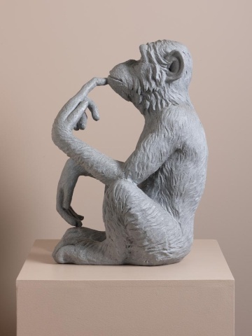 Statuie decorativa din polirasina " Monkey " - Img 2