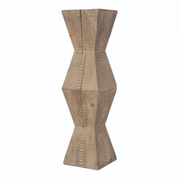 Statuie natur din lemn de pin Coloana Infinitului
