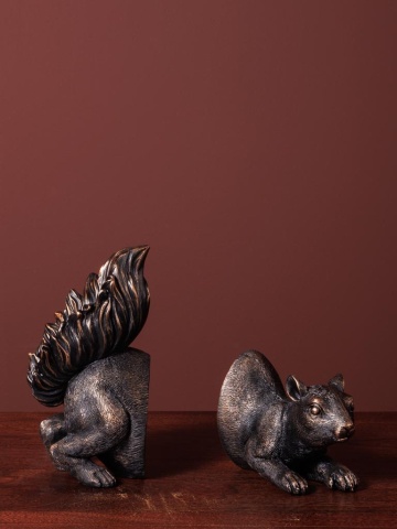 Suport de carti, din rasina, Squirrel - Img 4