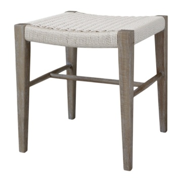Taburete din rachita, cu aspect rustic - Img 1